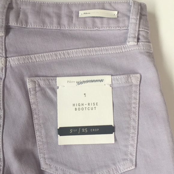 Anthropologie Pilcro High Rise Bootcut Crop 25 NWT - Picture 7 of 8